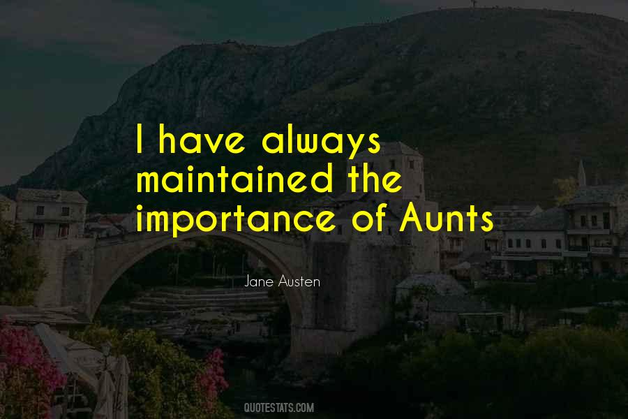 Best Aunts Quotes #328499