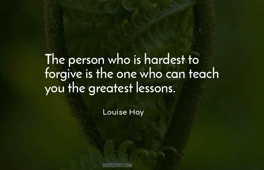 Greatest Lessons Quotes #1434858