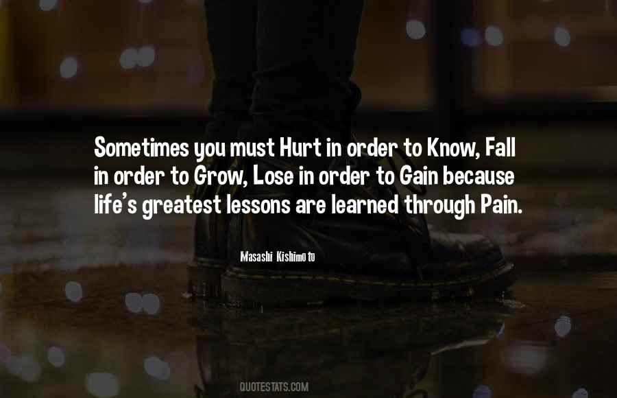 Greatest Lessons Quotes #1464250