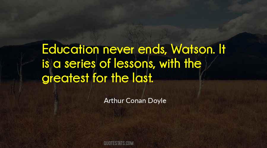 Greatest Lessons Quotes #1875931