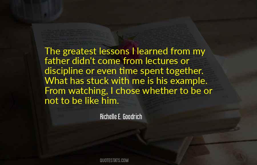 Greatest Lessons Quotes #526909