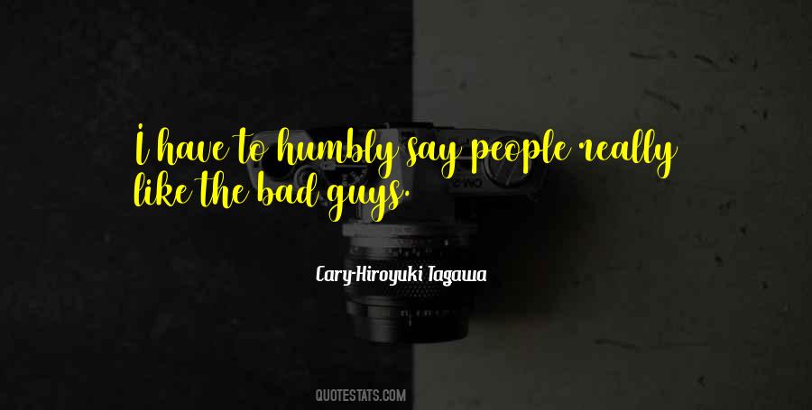 Best Bad Guy Quotes #106256