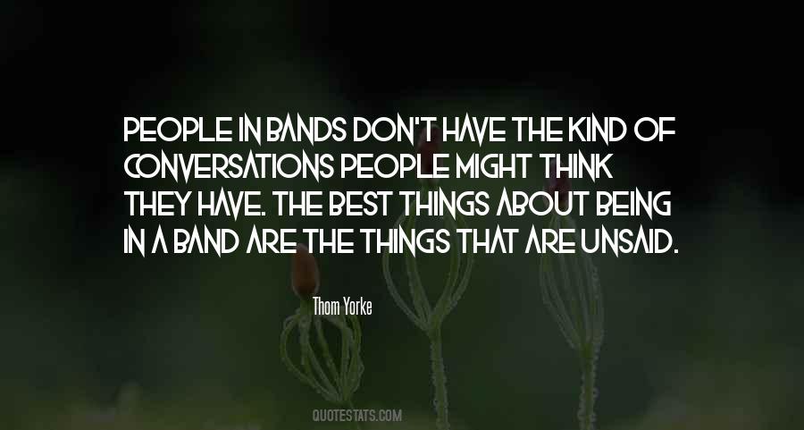 Best Bands Quotes #1283389