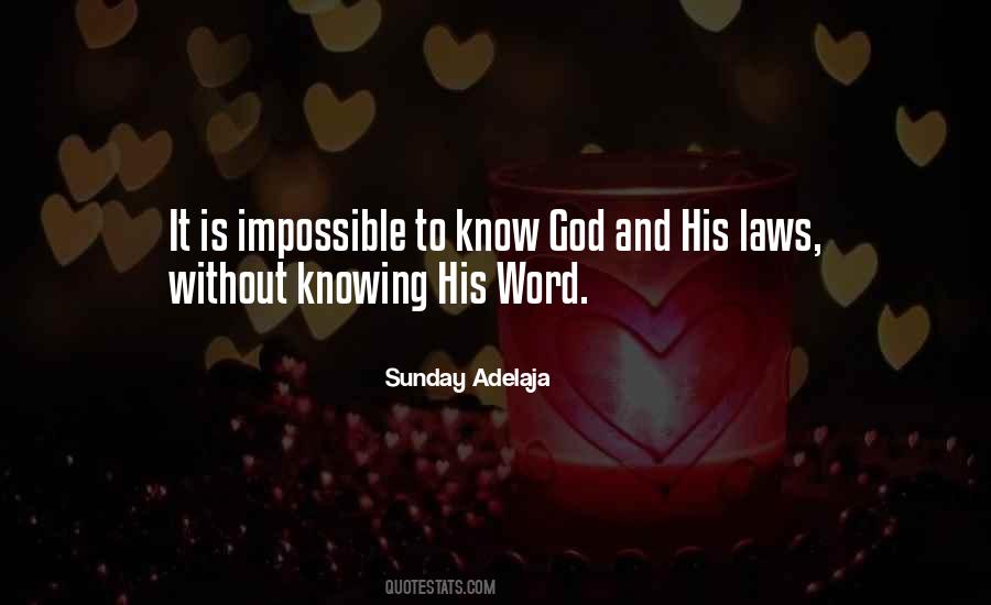 God S Laws Quotes #1115161