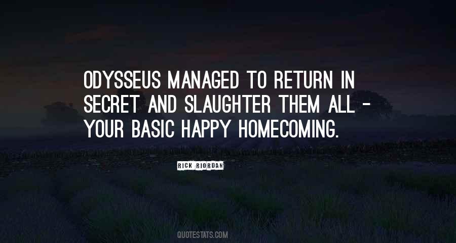 Happy Homecoming Quotes #256955