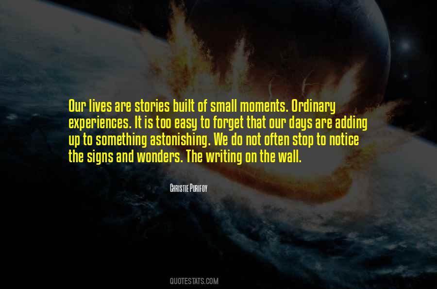 Small Stories Quotes #1483362