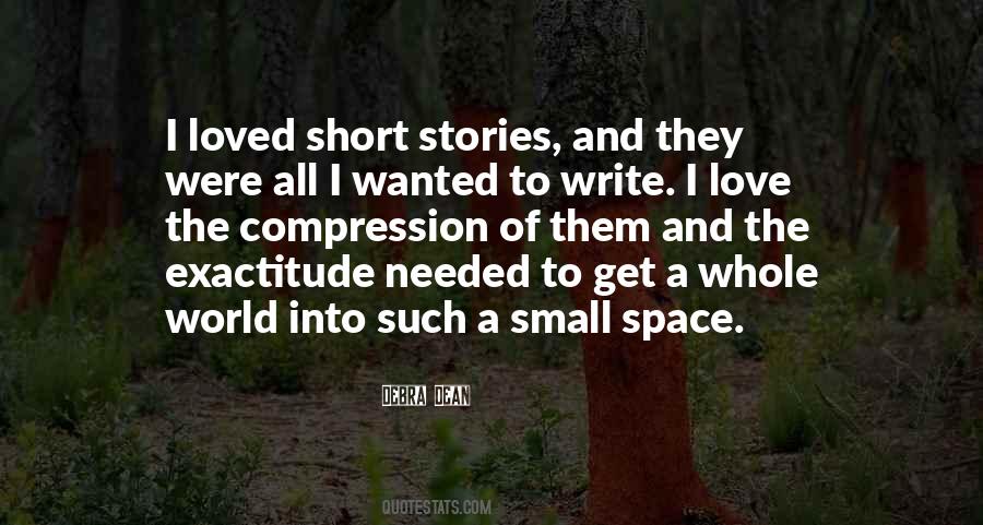 Small Stories Quotes #1633045