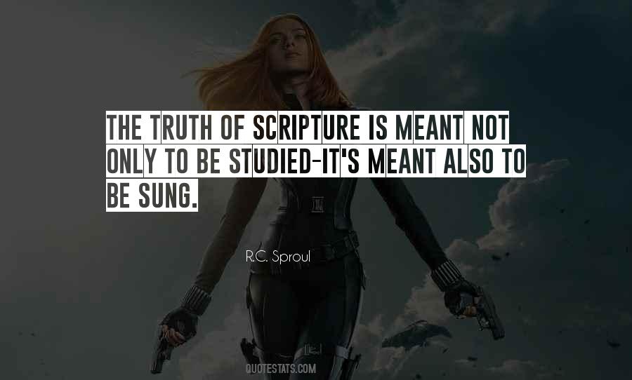 Quotes About The Truth Of Scripture #190751