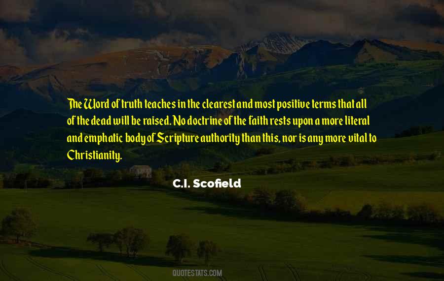 Quotes About The Truth Of Scripture #216588