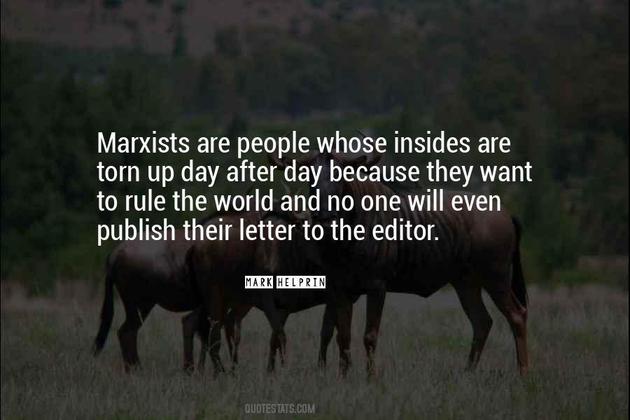 Quotes About Marxists #1145161