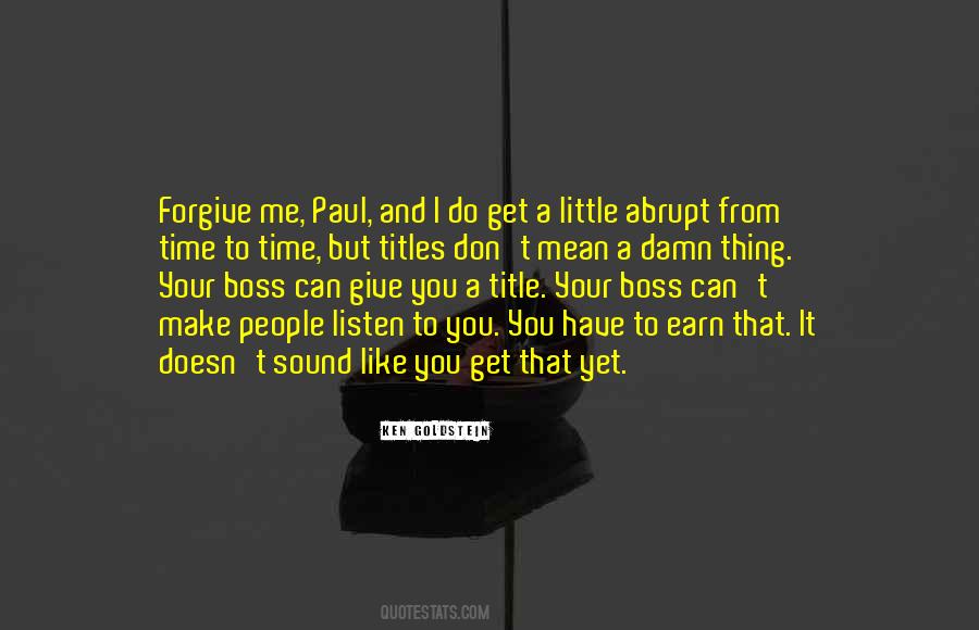 Best Big Boss Quotes #60808