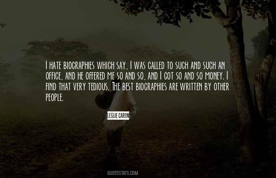 Best Biographies Quotes #1865651