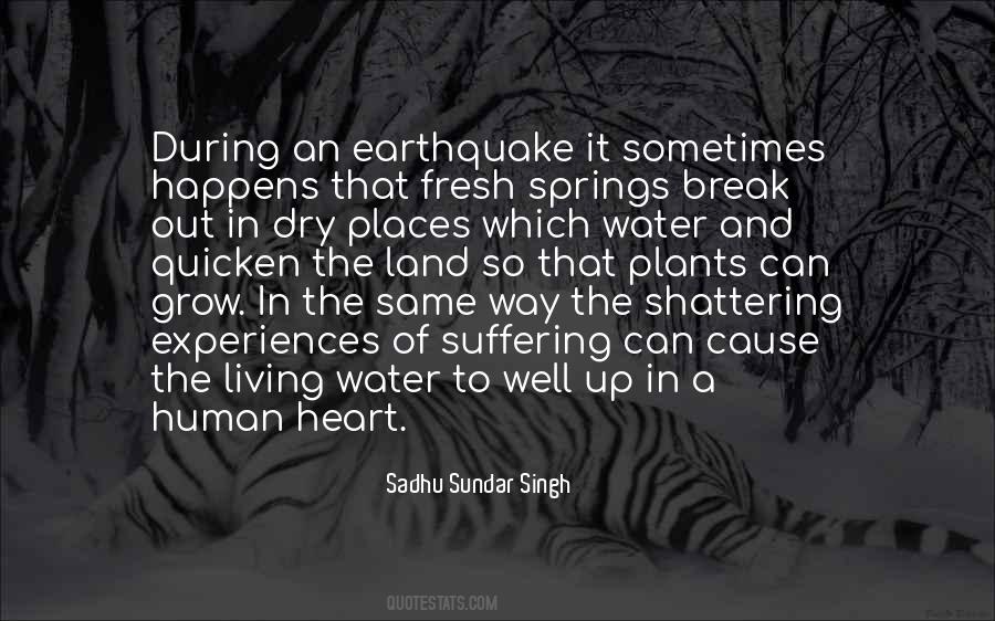 A Earthquake Quotes #1359381