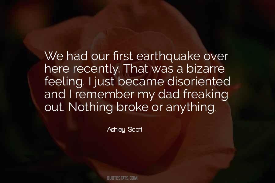 A Earthquake Quotes #1469063