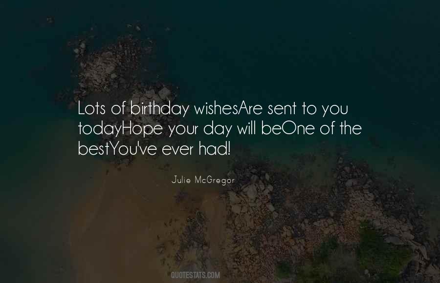 Best Birthday Quotes #1197248