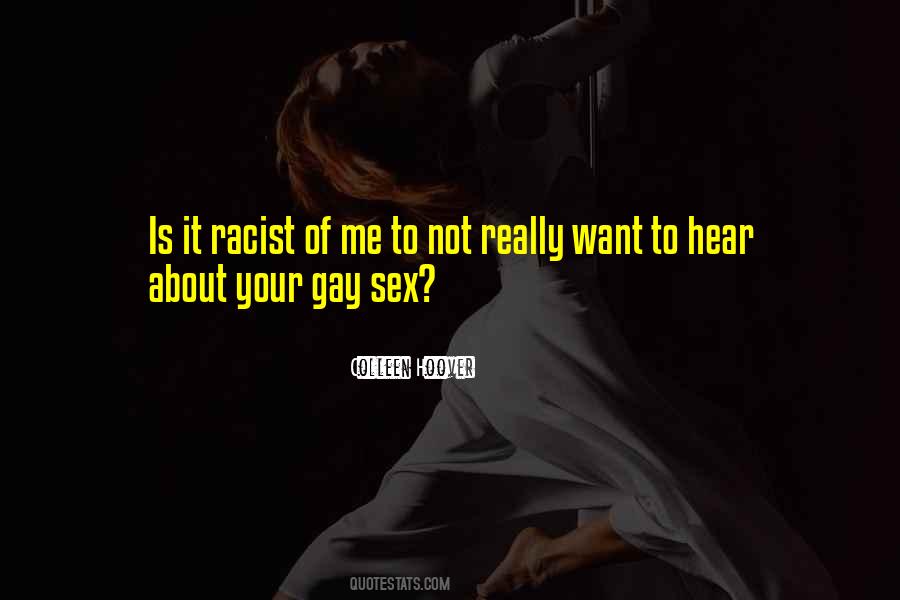 Gay Sex Quotes #1779762