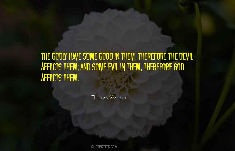 God And Evil Quotes #103962