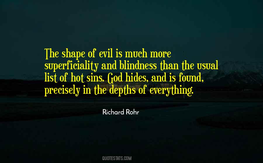 God And Evil Quotes #24076