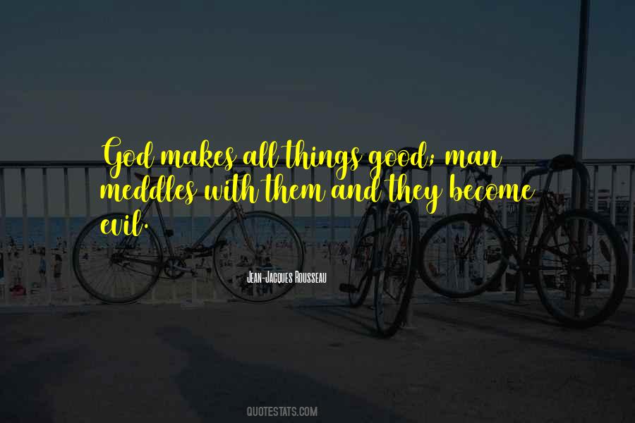 God And Evil Quotes #263594