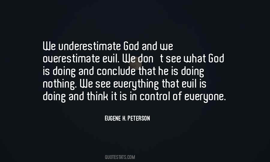 God And Evil Quotes #357209