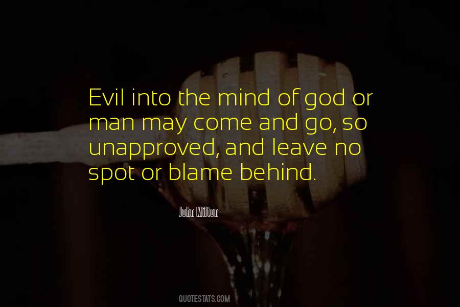 God And Evil Quotes #418234
