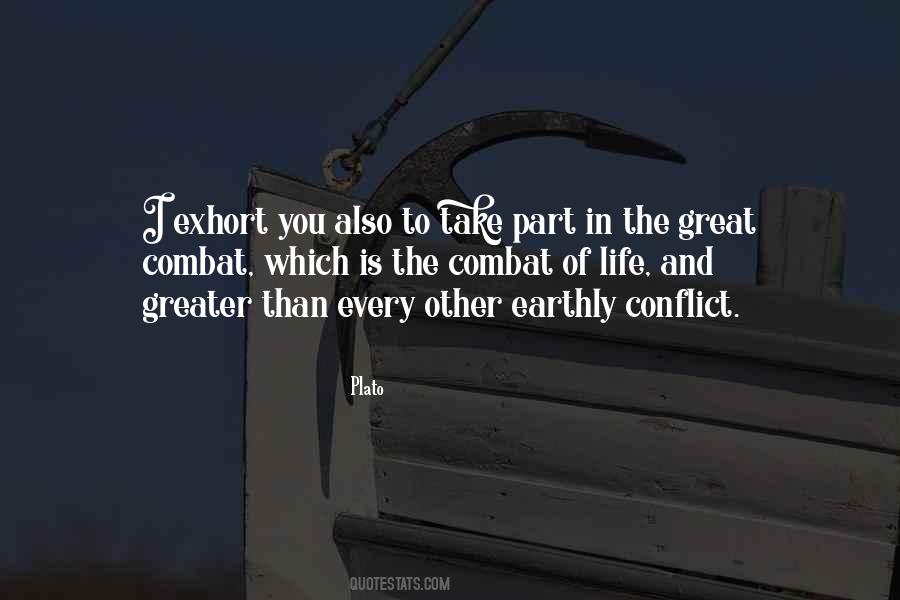 Life Plato Quotes #1276942