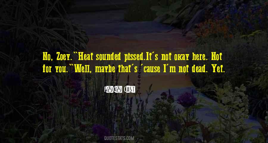 Dead Yet Quotes #1151459