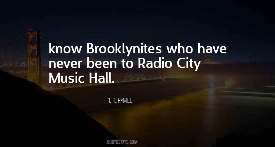 Radio City Quotes #690347