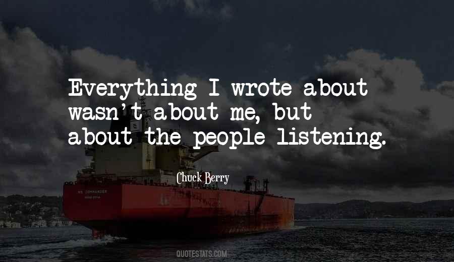 People Listening Quotes #1059710