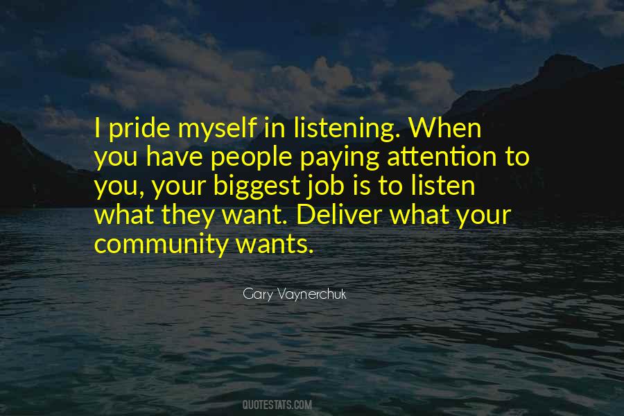 People Listening Quotes #169507