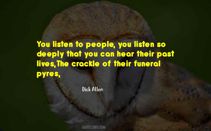 People Listening Quotes #67647