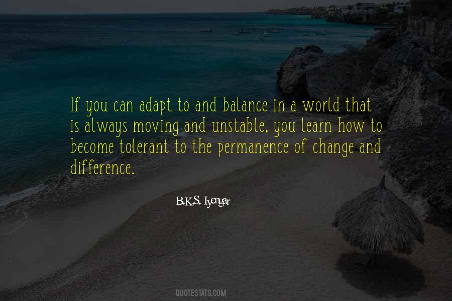 Learn And Adapt Quotes #1149889