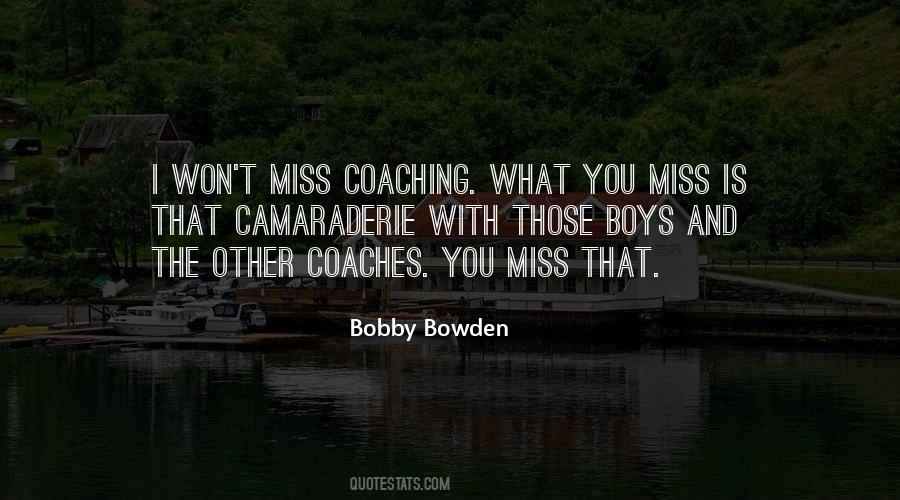 Best Bobby Bowden Quotes #102523