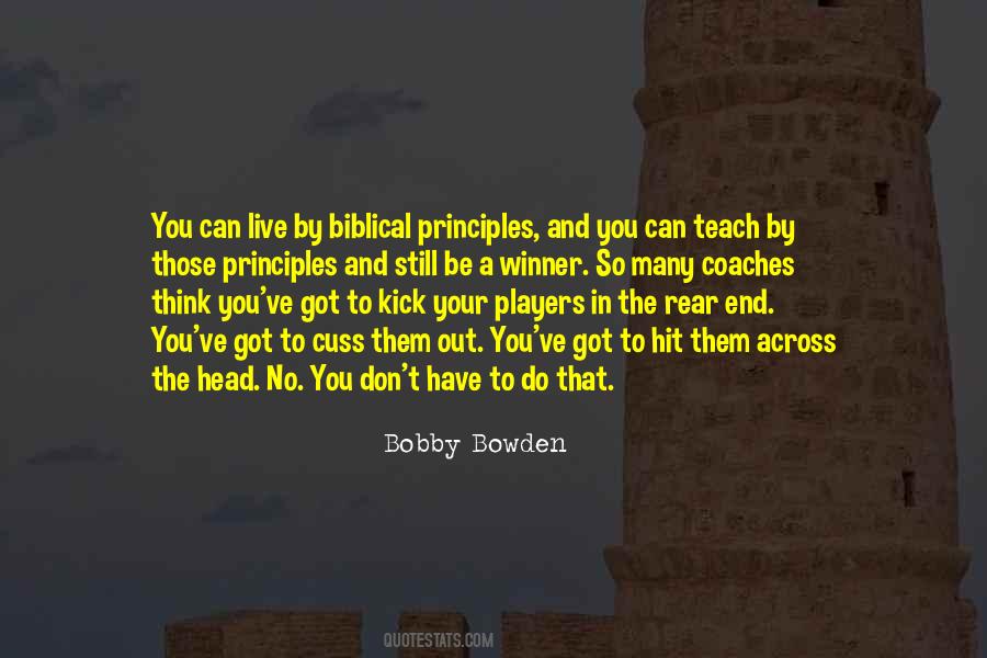 Best Bobby Bowden Quotes #1201050