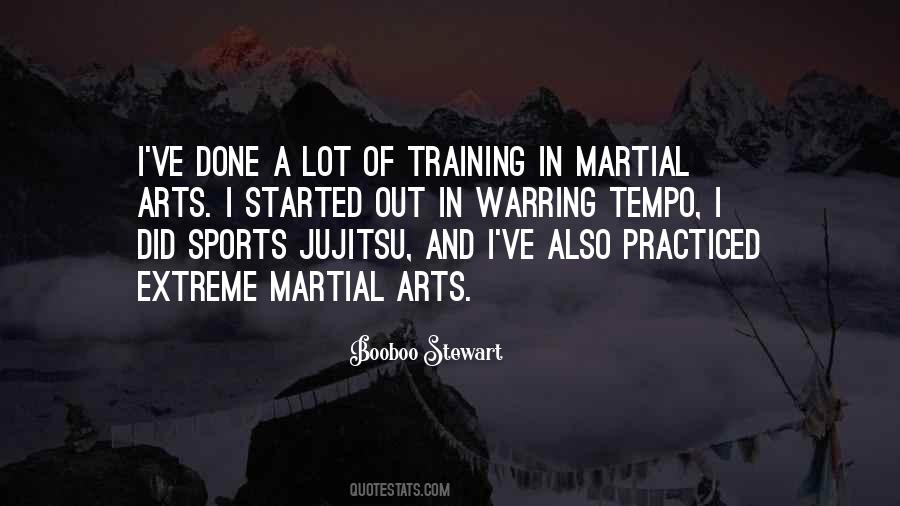 Quotes About Martial Arts Training #1070993