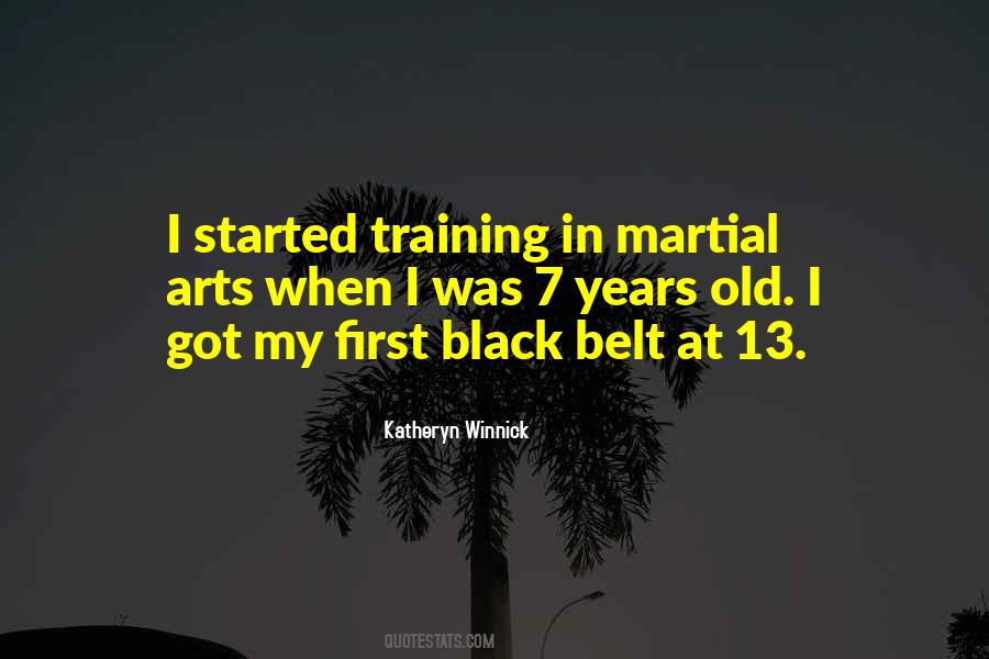 Quotes About Martial Arts Training #428738