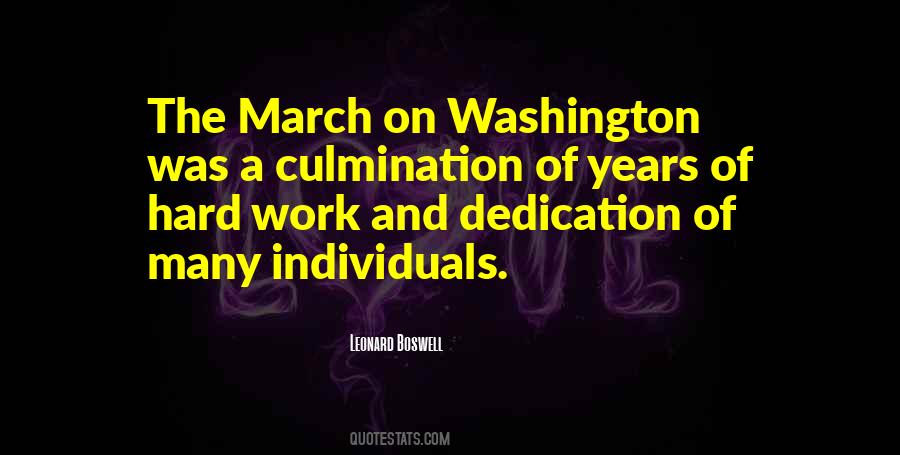Years Of Dedication Quotes #1207331