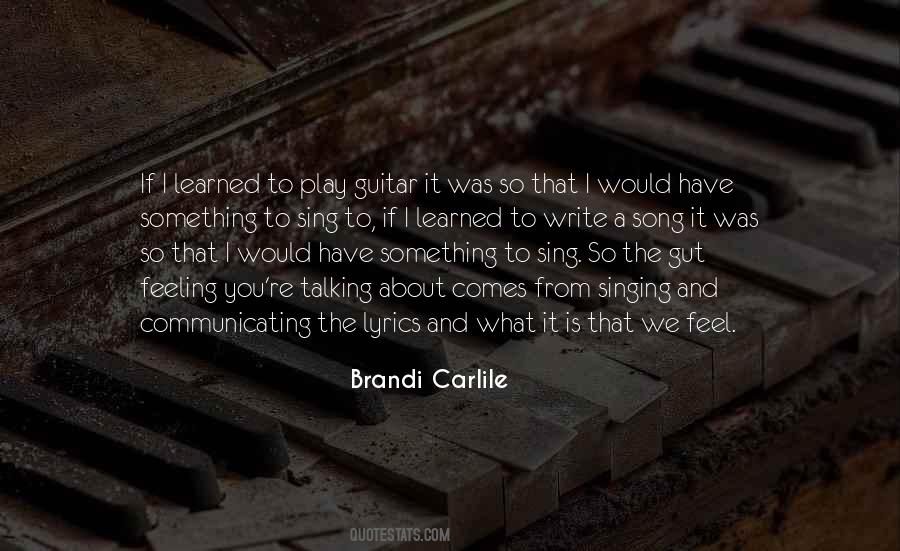 Best Brandi Carlile Quotes #796058