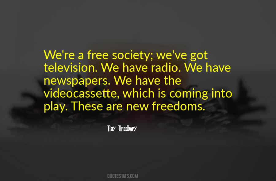 Free Society Quotes #1457162