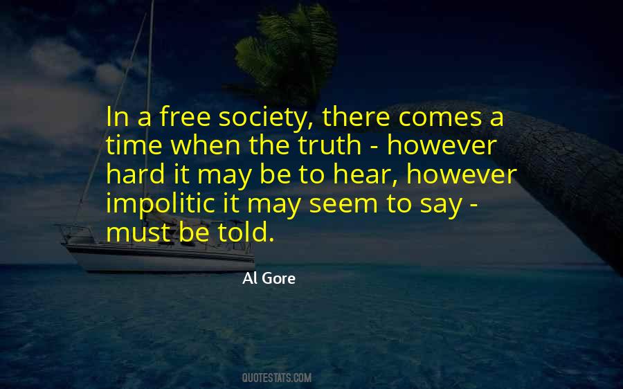 Free Society Quotes #1684774