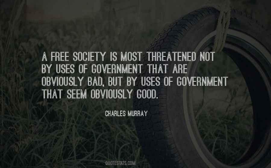 Free Society Quotes #1693377