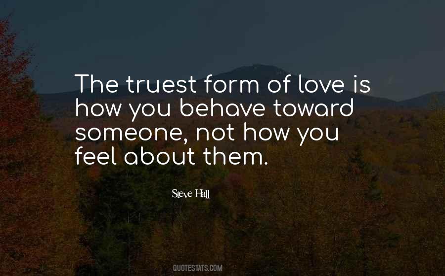 Quotes About The Truest Love #1225847