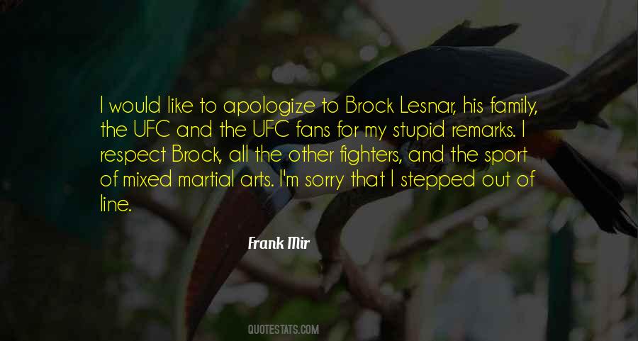 Best Brock Lesnar Quotes #1048328