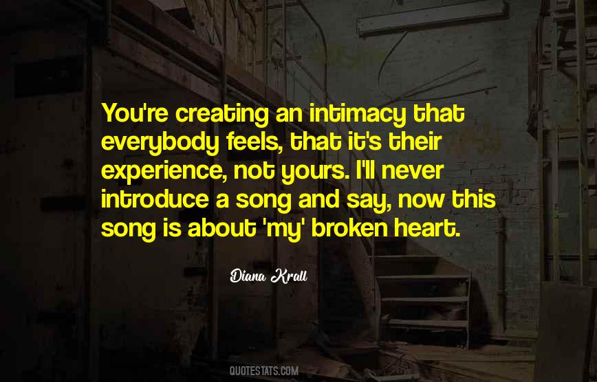 Best Broken Heart Song Quotes #294174