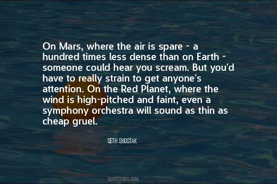 Quotes About Mars Planet #1046843