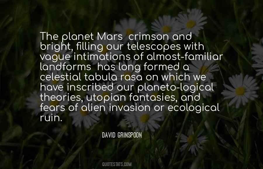 Quotes About Mars Planet #50711