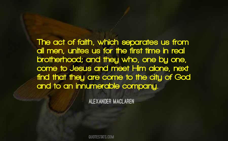 Jesus You Alone Quotes #243404