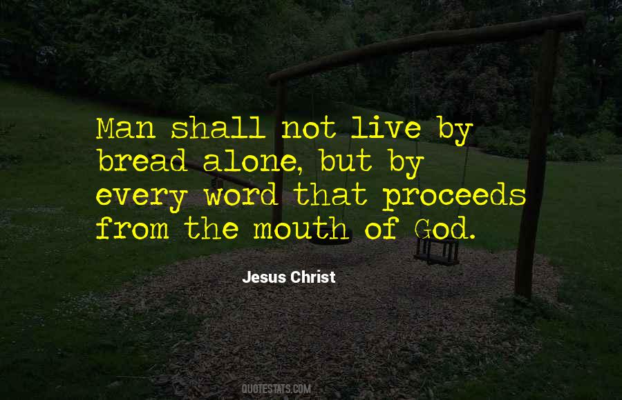 Jesus You Alone Quotes #316162