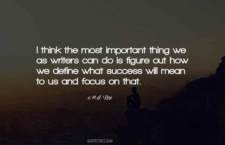 Define Success Quotes #577046