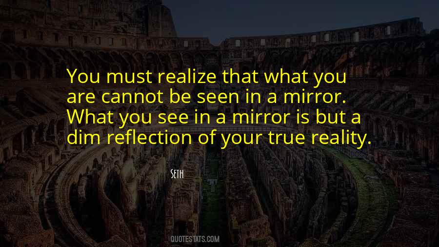 See Your Reflection Quotes #1269939